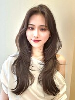 ロンドガーネット 池袋(Lond garnet) ミニウルフレイヤーカット顔周り前髪韓国ミディアムロング/池袋