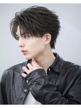 アストラ(ASTRA) MEN’S HAIR/波巻きツイストスパイラル/リバースセンターパート