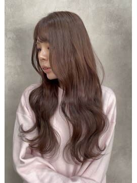 ルノン(LUNON) 黒髪クラゲヘアーオリーブグレー小顔ココアベージュ