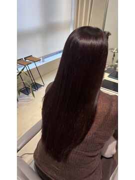 ヨキ(yoki.) ダークチェリーブラウン◎レッドブラウン【髪質改善】
