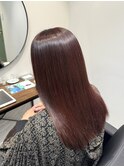 白髪ぼかし×ヴェールレッド