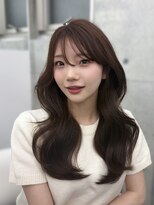 エヌアイ オモテサンドウ(ni omotesando)&nbsp;春おすすめチョコレートブラウン/くびれヘア/顔周りカット　上野