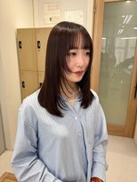 ハニー 町田(HONEY)&nbsp;ミディアムレイヤー/レイヤーカット/顔周りレイヤー