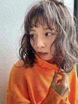 ダブル(DOUBLE)&nbsp;ラフに決まるウェーブボブ