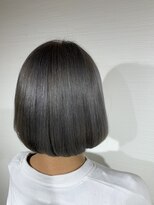 ポロン(polon)&nbsp;☆シルバーアッシュダブルカラーワンレンボブ☆