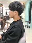 [m]コンマヘアかき上げヘアショートレイヤートランクスビジカジ