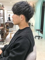 アンルポン(un.le.pont) [m]コンマヘアかき上げヘアショートレイヤートランクスビジカジ