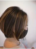 前下がりハイライト