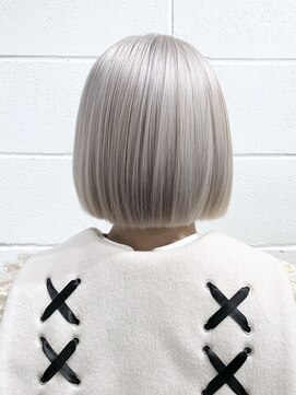ココ 原宿(KOKO) 【GUEST_STYLE 】 Silver Beige    #Aラインボブ#マロンベージュ