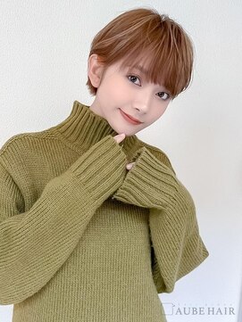 オーブ ヘアー フルール 名古屋店(AUBE HAIR fleur) 20代・30代_マッシュショート