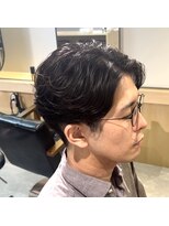 ニコフクオカヘアーメイク(NIKO Fukuoka Hair Make)&nbsp;「NIKO」ニュアンスパーマセンターパートカルマパーマ　福岡天神