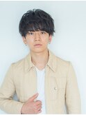 CONTINUE(表参道)無造作パーマアッシュ