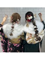 ループウエスト(LOOP WEST)&nbsp;成人式ヘアセット