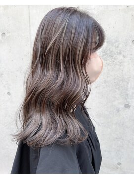 グロウバイニューヨークニューヨーク(Grow by NYNY) 【打越】セミロング×グレージュ