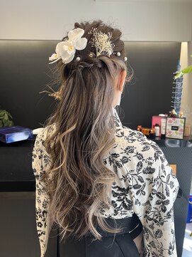 ディーヘアーデザイン(d.HAIR DESIGN) 卒業式ヘアアレンジ♪