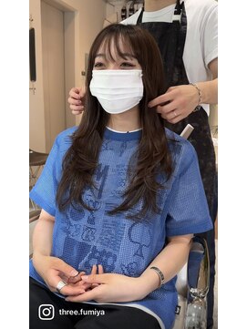 スリー(three) レイヤーカット