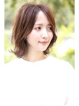 リノ 吉祥寺(Lino kichijoji) 【Lino 林】　大人かわいい　外ハネミディアム 吉祥寺