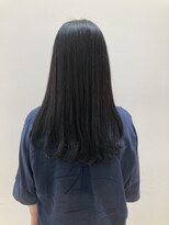 ヘアーライズ 池袋東口店(hair RISE) 酸性ストカール+自然な黒髪ロング毛先ワンカール