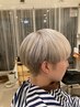 ハイトーンカラー(HL・LL含む)+カット+ヘッドスパシャンプー+トリートメント