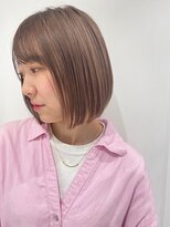 インセンス(insence yamashita) ボブ／ミルクティーベージュ