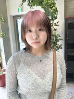 ヲタク(wotaku.) ルーツカラーペールピンクミルクティーチョコレートハイトーン
