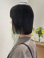 リル 茅ヶ崎(Liru:)&nbsp;黒髪/ボブルフ/ネビージュ/小顔/ワンレン/茅ヶ崎/髪質改善/前髪