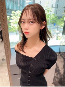 ロンド ロビン 栄(Lond robin) 【Lond robin】木屋元一　前髪/顔まわり/2way/韓国/レイヤー　C