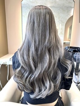 ロッサ マダムアルディ(Rosa Mme.Hardy)の写真/ハイライトやインナーカラーで周りと差が付くお洒落を♪透明感のある外国人風カラーもお任せください◎