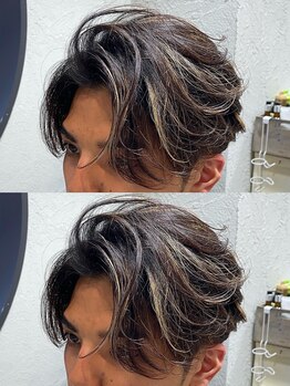 アグラン 梅田本店(a Gland)の写真/【梅田/東梅田】自然な毛流れのパーマで、周りと差がつくスタイルに！オシャレに敏感な学生におすすめ♪