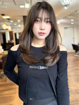 リコバイアフロート(riko by afloat) レイヤーカットレイヤーロング吉祥寺韓国