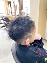 デザイニングヘアードゥ(designing hair Deux)&nbsp;キッズ刈り上げショートソフトモヒカン