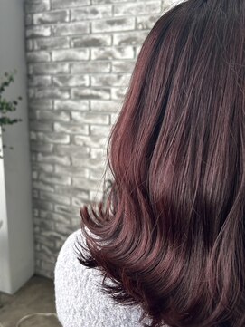 クロト(Clotho) パープルカラー/イヤリングカラーダブルカラーブリーチ白髪染め