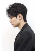 センターパート 韓国ヘア コンマ カルマヘア
