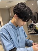 メンズ人気No.1スタイル☆ナチュラルパーマでさりげないオシャレ