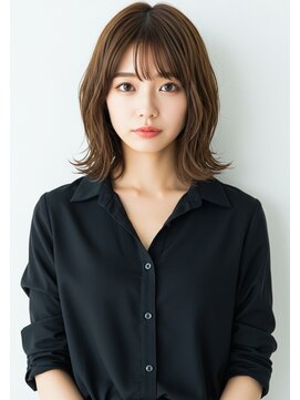 ライフイズ プレジャー 磐田中泉店(Life is… PLEASURE) #磐田 レイヤーボブ×アッシュブラウン