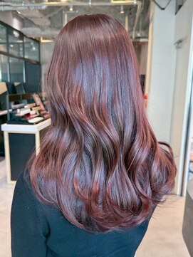 アルバム 新宿(ALBUM SHINJUKU) 美髪くびれヘアロング顔周りレイヤー韓国ヘア_ba551481