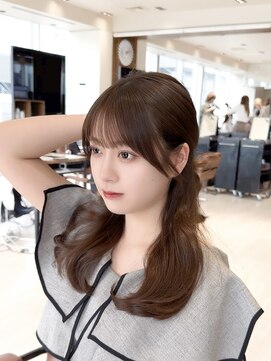 アマトウキョウスマートサロン(AMA TOKYO×Smart Salon) くびれミディ/トレンド韓国ヘア/くびれ巻き/レイヤーカット