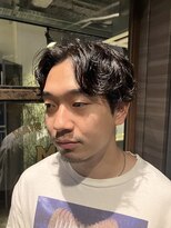 マノン バイ エイチ(MANON by H)&nbsp;センターパートニュアンスパーマ