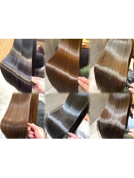 [*艶やかに潤う髪質改善トリートメント*]上質な美髪が品格ある美しさを演出◎[名古屋栄駅/縮毛矯正/韓国風]