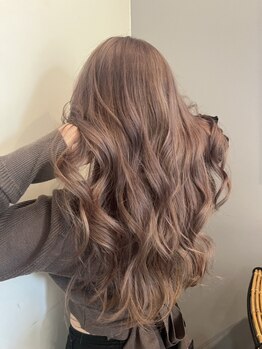ヘアースペースマーズの写真/ブリーチカラーが好評◎透明感・ツヤ・柔らかさを演出してくれるのが人気の秘密☆理想のカラーに♪