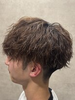 ハッシュタグネイビー 仙台駅前店(#NAVY) ツイストスパイラル仙台美容室波巻きシャドウパーマサーフカール