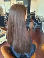 ローレン(LOREM)&nbsp;アイロン無しの艶ロング10.17暗めカラー