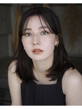 ローブ アオヤマ(LOAVE AOYAMA) ミディアムヘアー/暗髪/前髪/表参道