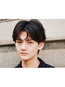 ＜清潔感×ON/OFF好印象◎＞メンズカット+トリートメント+ヘッドスパ5分 \7000[髪質改善/men's/ヘッドスパ]