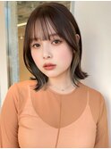結べるボブくびれボブ大人ボブ切りっぱなしボブ垢抜けボブ表参道