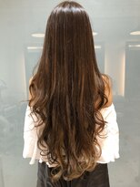 ルッソカナン(Lusso canaan)&nbsp;ブラウンカラーロングレイヤーカット