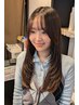 【アカサキ指名限定】レイヤーカット+カラー＋トリートメント ￥8940