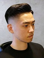 ワンワンオー バーバーショップ 長浜店(@110 BARBER SHOP) サイドパート・スキンフェード