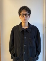 ハイ(HI)&nbsp;マッシュベースのパーマヘア
