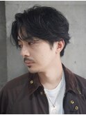 無造作ニュアンスシャドウセンターパート